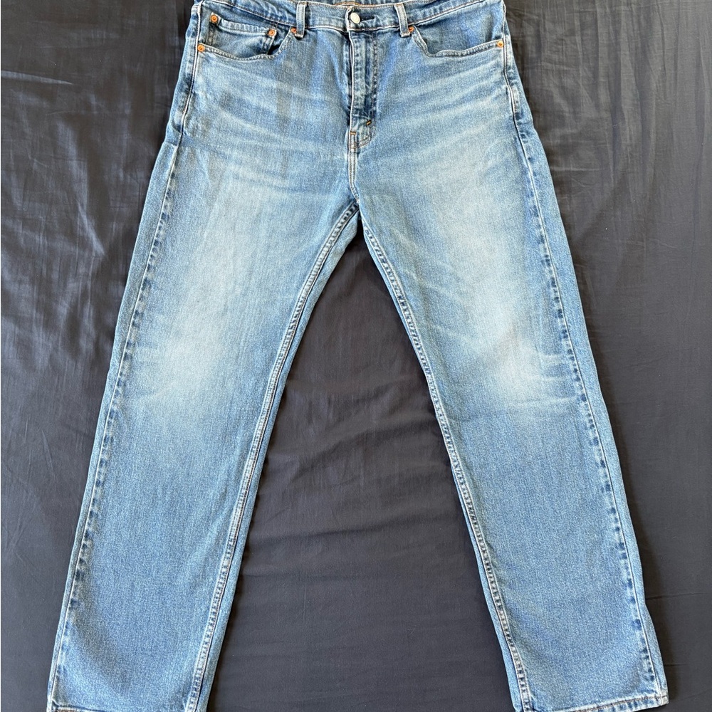 Levi's Blue Straight Jeans Classic Fit